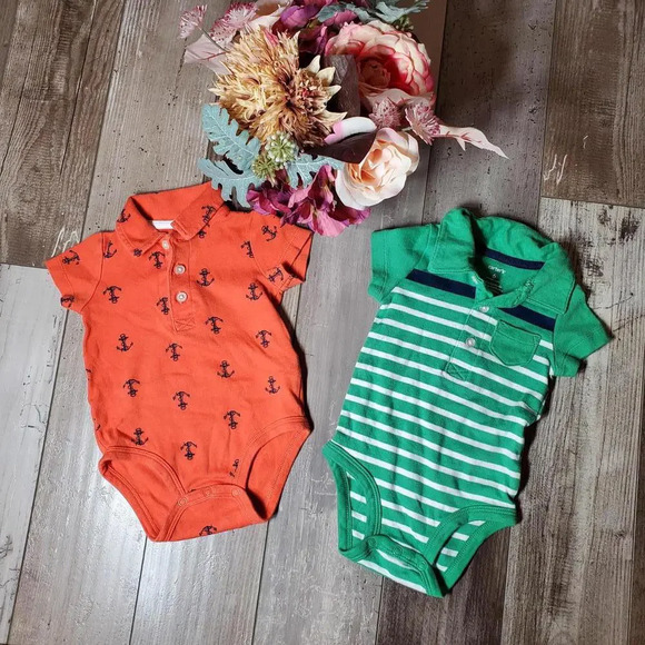 Carter's Baby Boy Summer Top Bundle Size 6 Months 6M NWOT - Picture 2 of 8